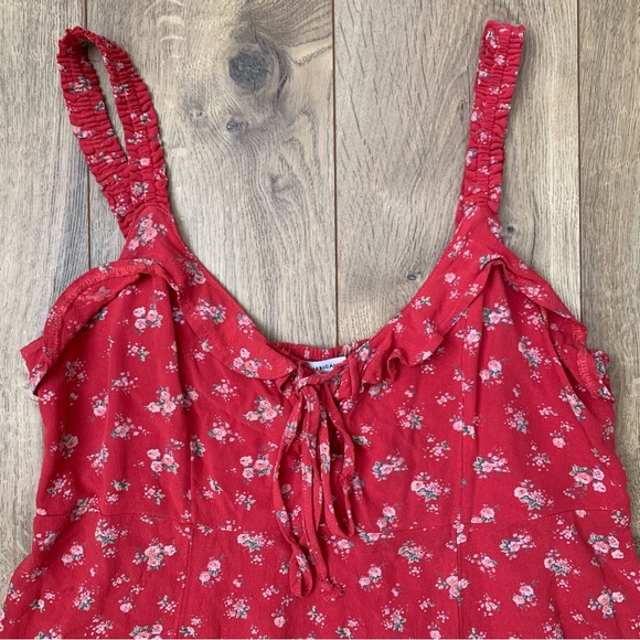 American Eagle Red Swing Dress - Picture 4 of 8